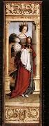 HOLBEIN, Hans the Younger St Barbara Germany oil painting artist